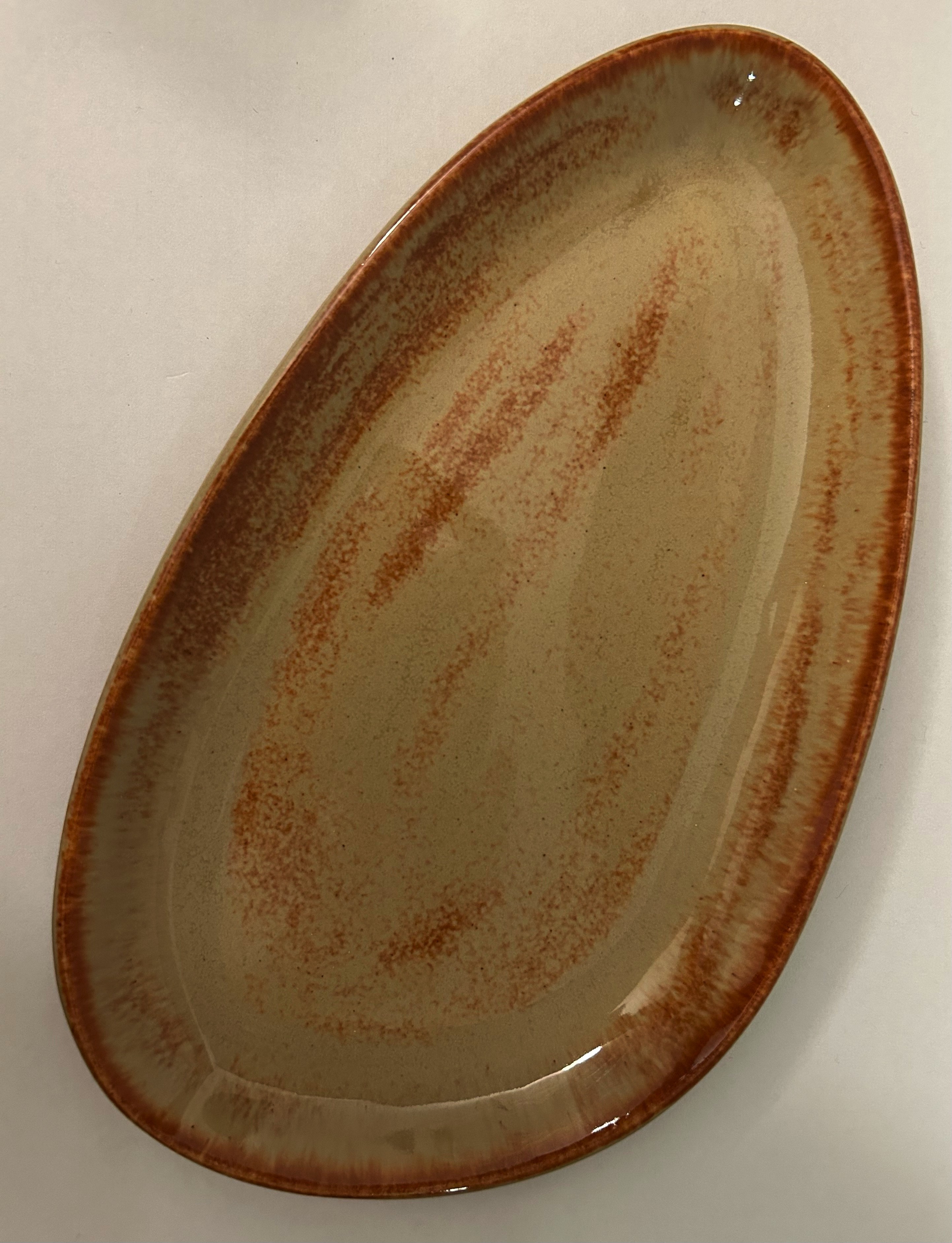 Handmade Ceramic Appetizer Plates - Set of 3
