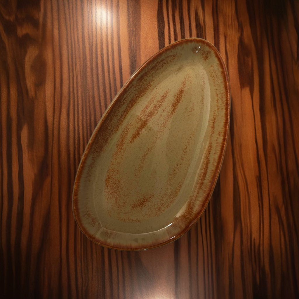 Handcrafted Ceramic Appetizer Plate (large)