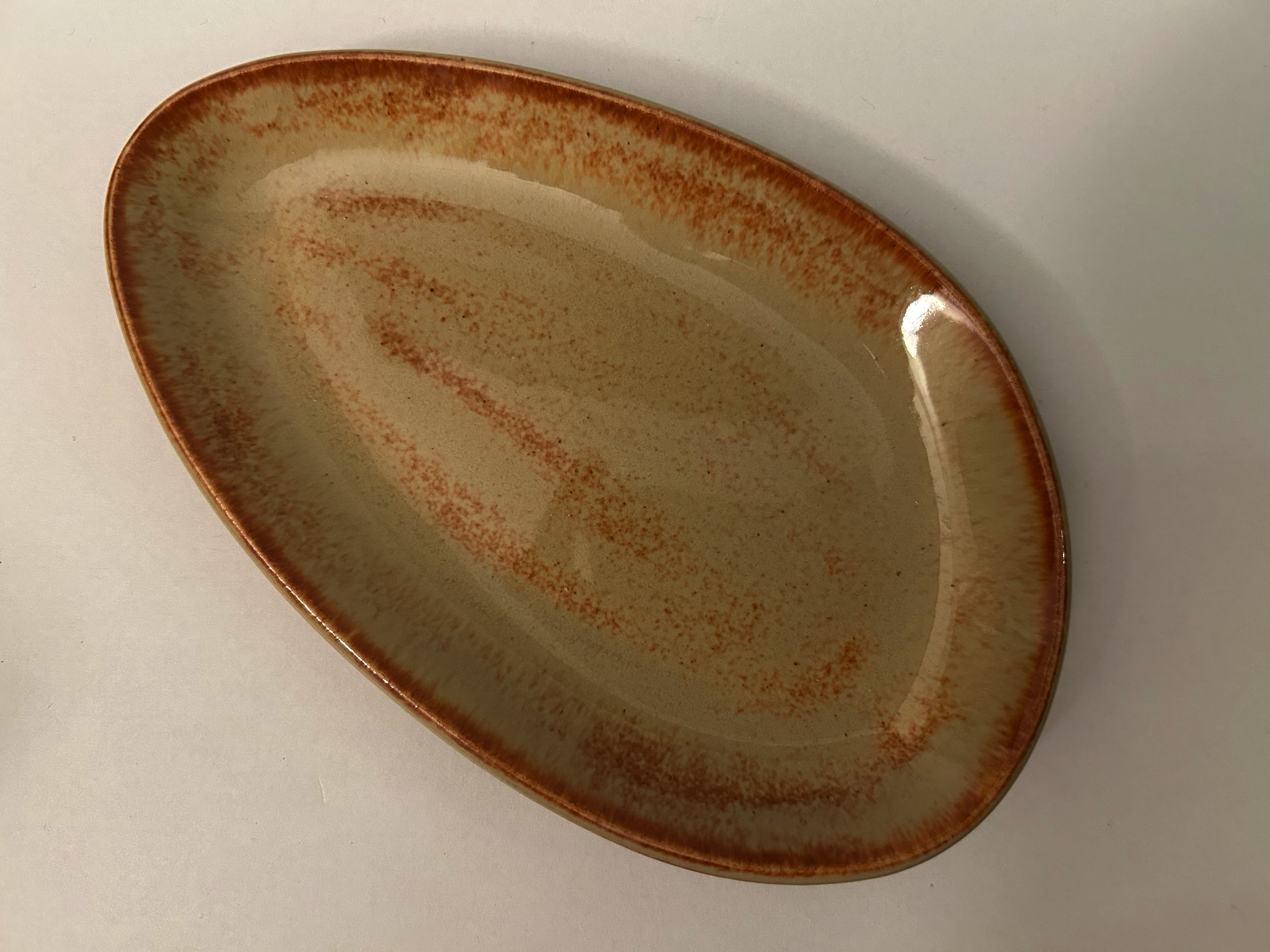 Handmade Ceramic Appetizer Plates - Set of 3